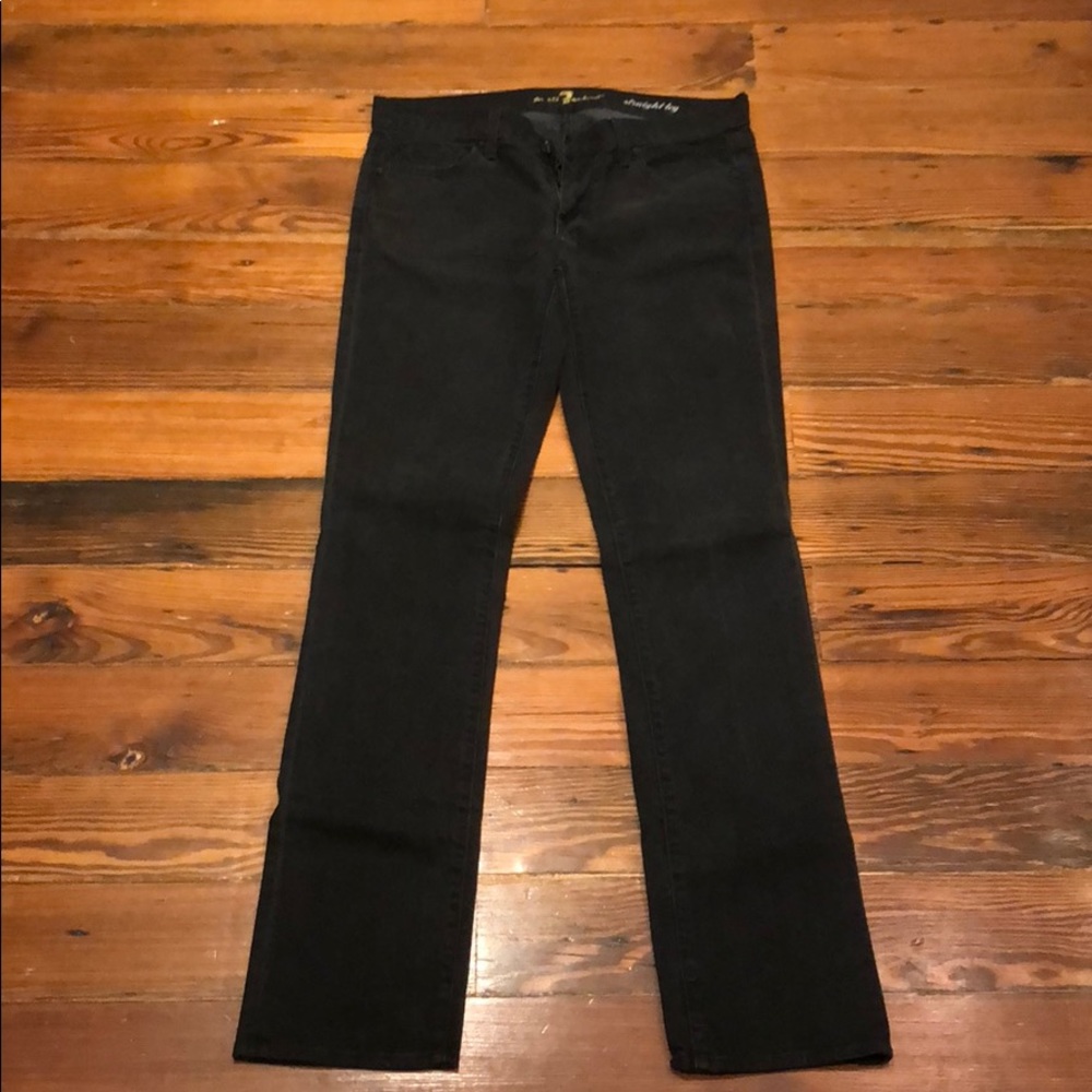 Seven For All Mankind Black Jeans Size 29